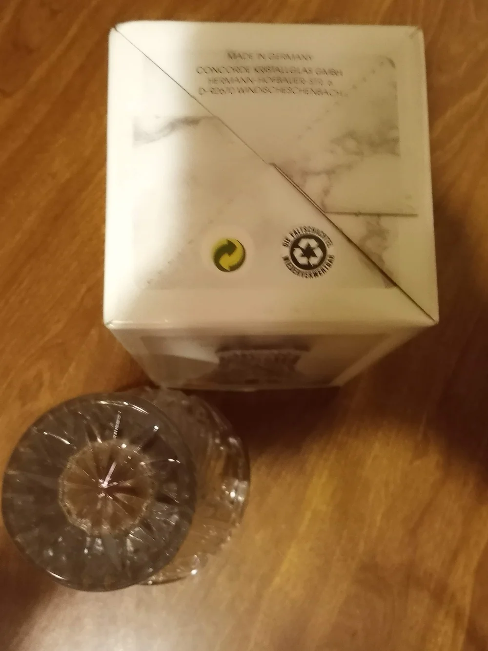 Anna Hutte Bleikristall Vase NIB